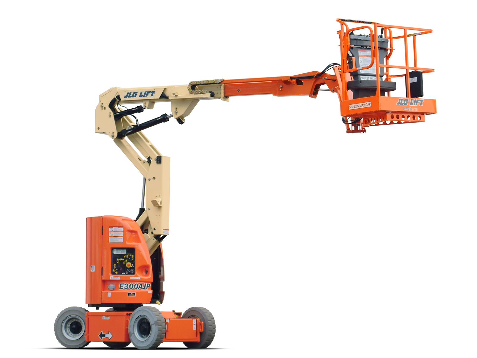 JLG E300AJP Electric Boom lift - 10.96m Max Working Height