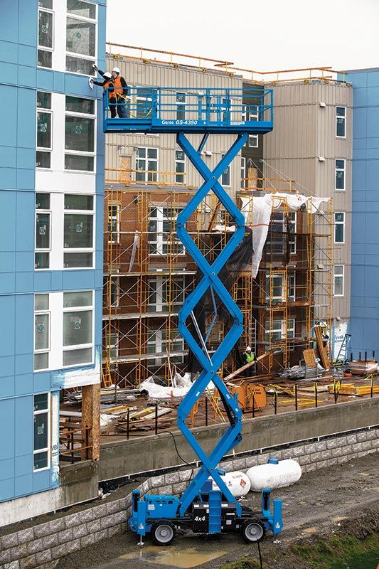 Genie GS-4390 RT Scissor Lift - 15.11m Max Working Height - Image 3