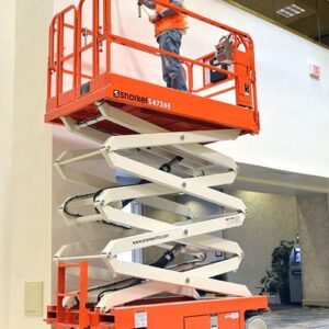 Snorkel S4726E Electric Scissor Lift – 9.8m Max Working Height