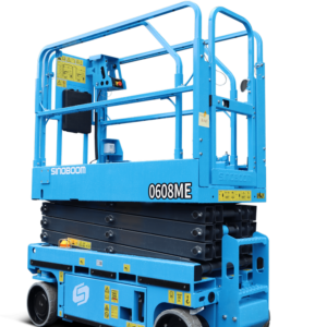 SINOBOOM 0608ME Electric Scissor Lift – 7.8m Max Working Height