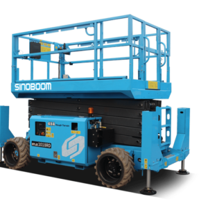 SINOBOOM 1018RD RT Scissor Lift – 12m Max Working Height