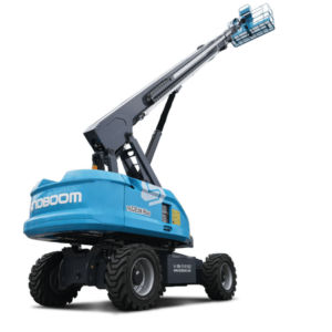 Sinoboom TB32JN Plus diesel telescopic boom lift delivers a 34.3m working height, 454kg max capacity, and 4WD agility for heavy-duty projects.