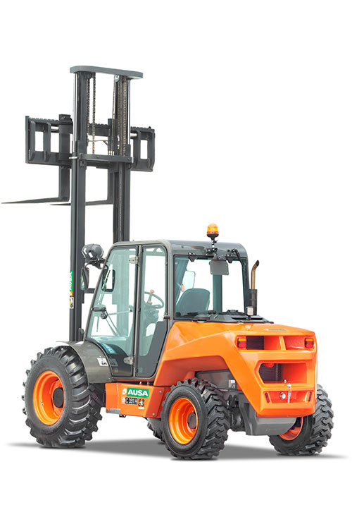 Ausa C351HX4 - 3.5T RT Forklift 3.7m Triplex Semi Cab