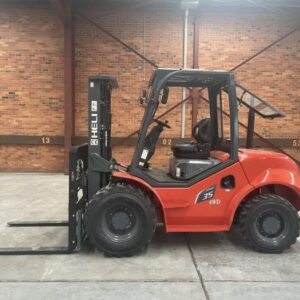 HELI RT CPCD35-W3Y4G3 – 3.5T RT Forklift 2 Stage 4.0m Mast