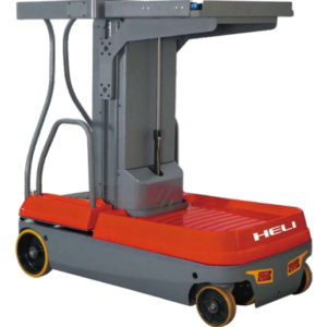 Explore the HELI OPSM II order picker. Features a 5m picking height, 24V lithium battery & compact 1m aisle design. View full specs now!